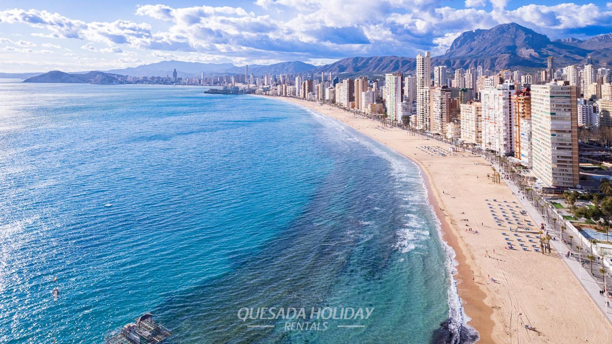 100Mts To Beach, Luxury Apartment Benidorm Encanto Exterior foto