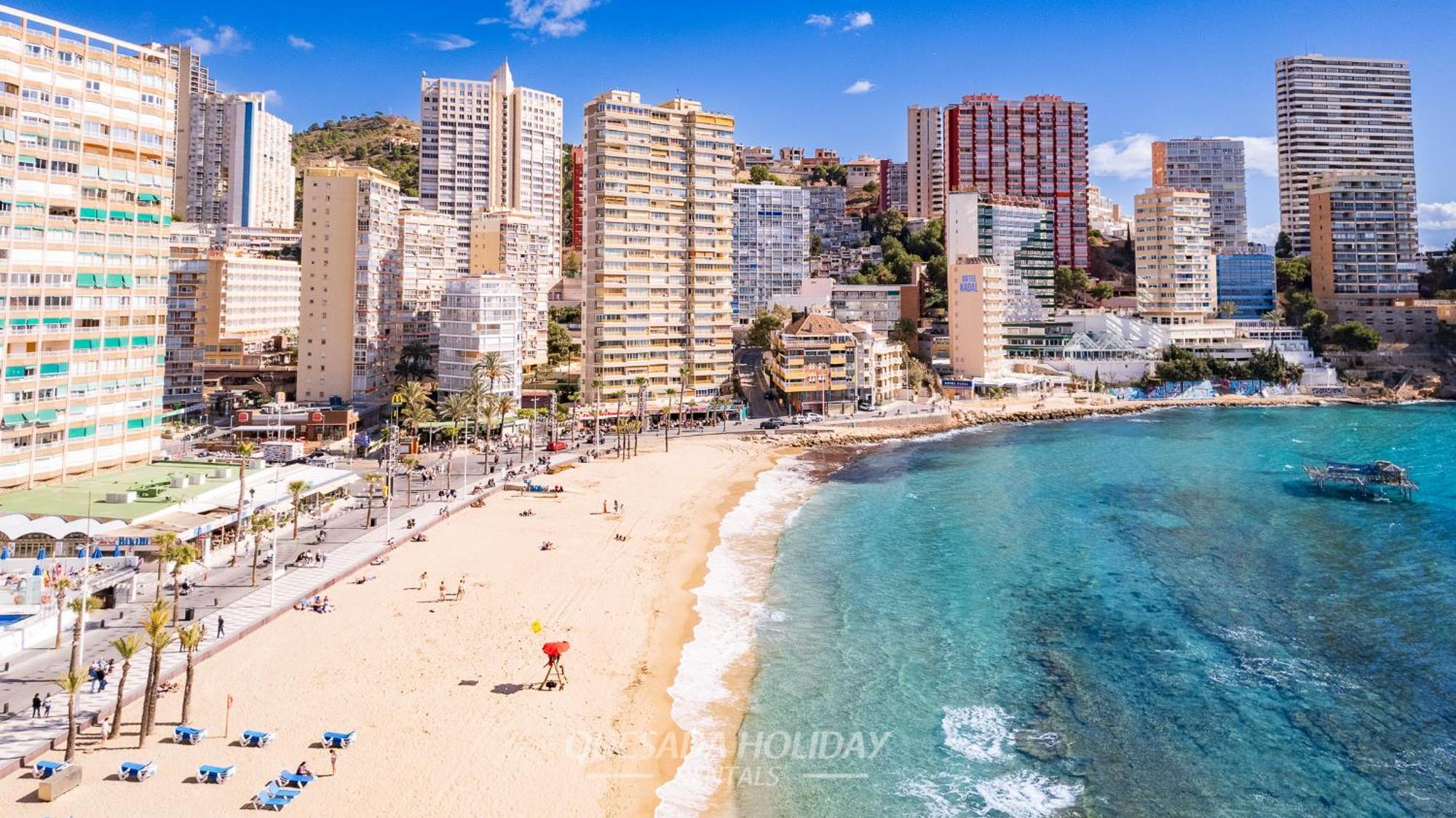 100Mts To Beach, Luxury Apartment Benidorm Encanto Exterior foto