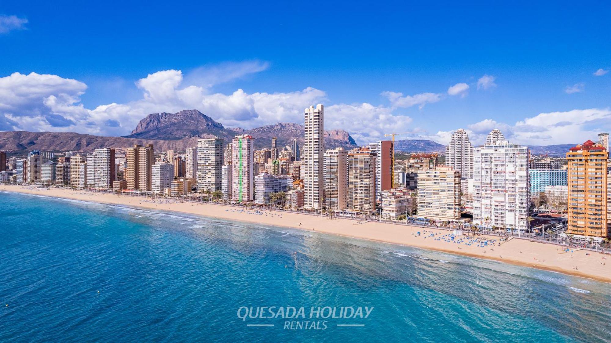 100Mts To Beach, Luxury Apartment Benidorm Encanto Exterior foto