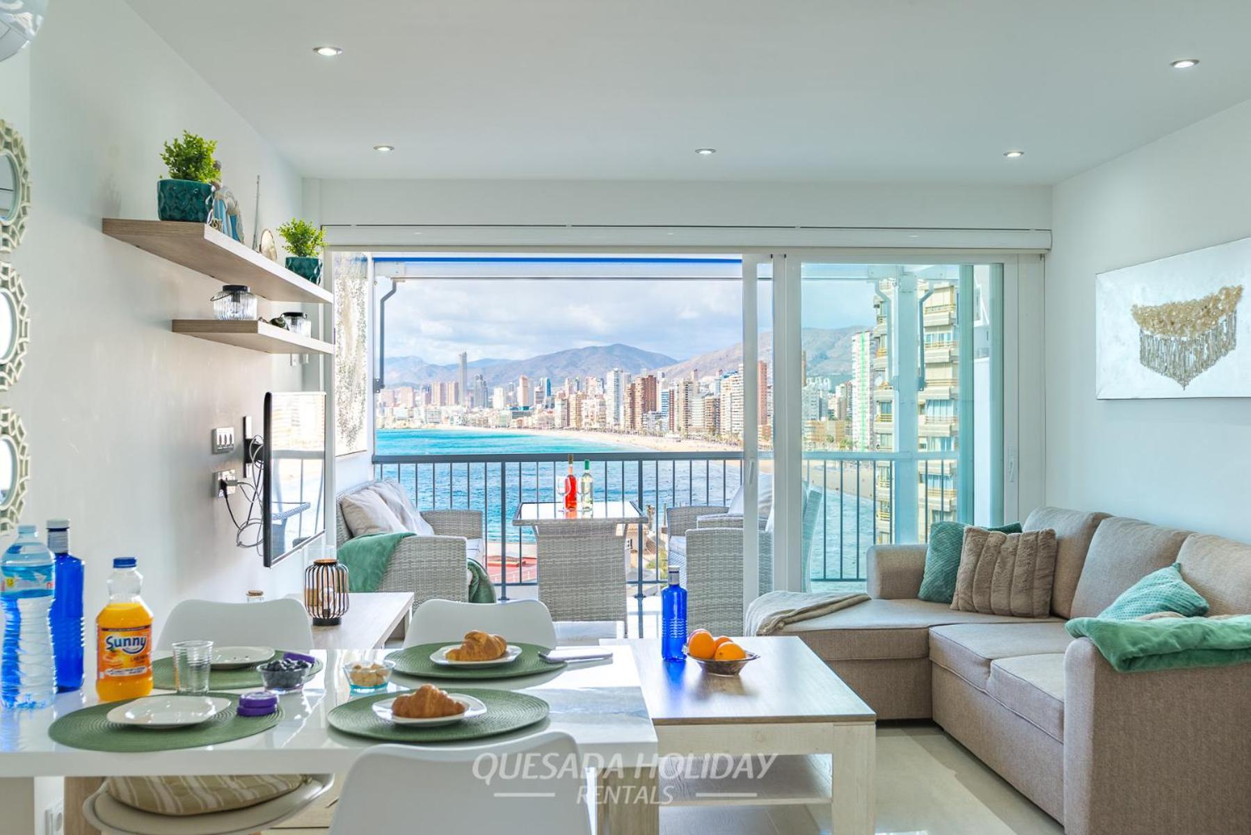 100Mts To Beach, Luxury Apartment Benidorm Encanto Exterior foto